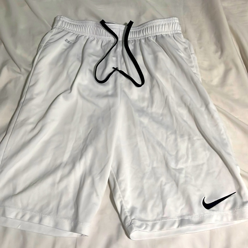 White Nike Shorts. In perfect condition.